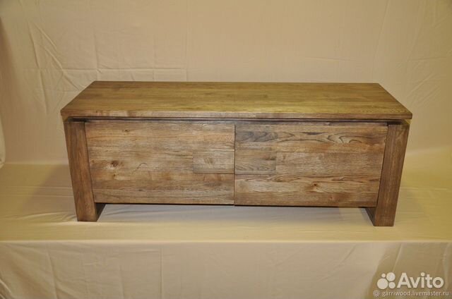 Тумба под тв из натурального дерева