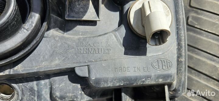 Фара правая заводская ларгус