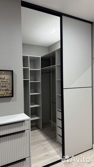 Гардеробная на заказ под ключ