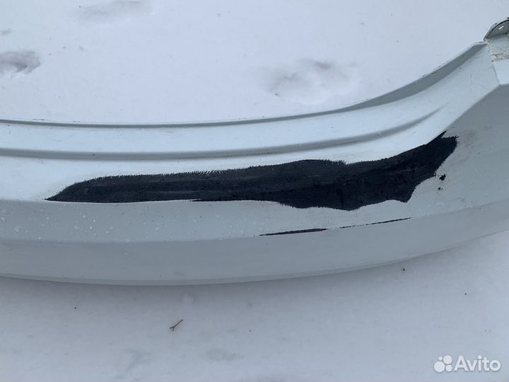 Задний бампер на Hyundai Solaris 2012 года оригина