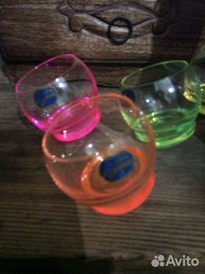 Рюмки неваляшки bohemia crazy 60 ml*4