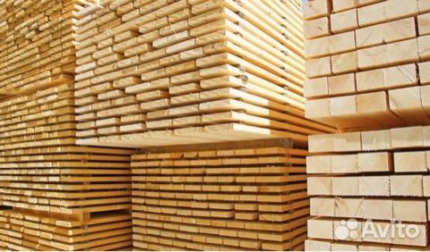 Доска обрезная 40*100*6000