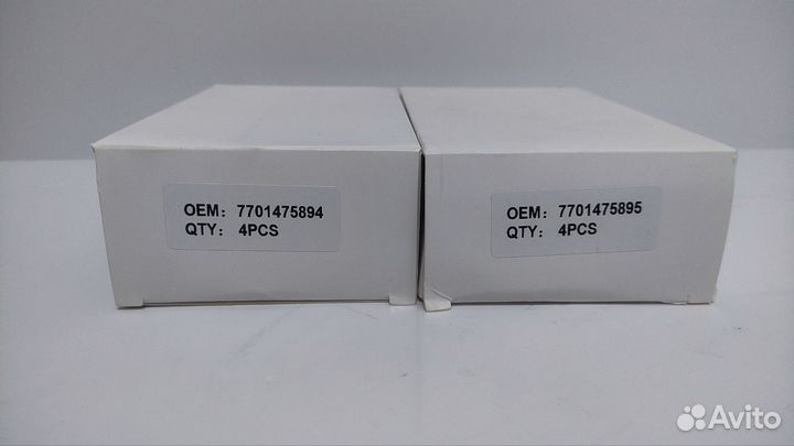 Комплект клапанов Логан ларгус k7m k7j 8 штук