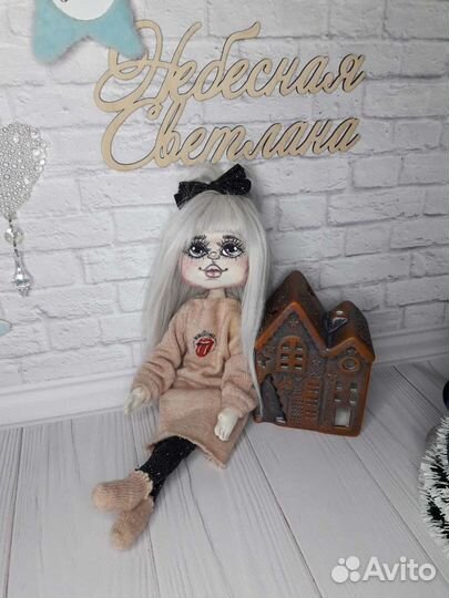 Кукла текстильная