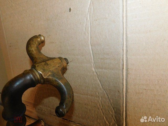 Старинный,редкий латунный смеситель