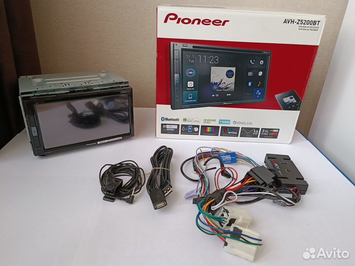 Автомагнитола pioneer 2din
