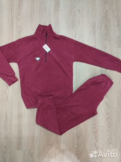 Костюм женский микровельвет 46 48 50 52 54 56