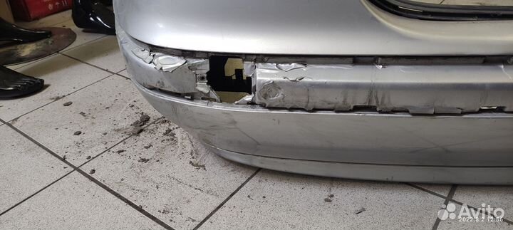 Задний бампер w220