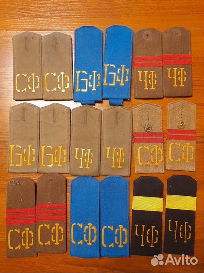 Погоны сверхсрочников