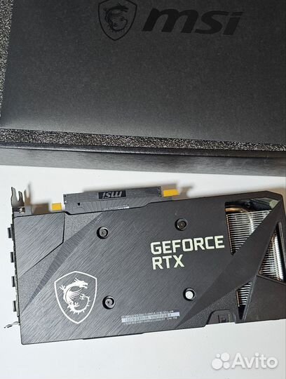 Видеокарта MSI RTX 3060 TI ventus 2X (LHR)