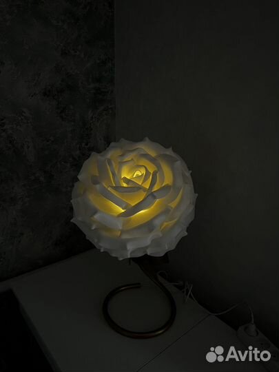 Светильник роза