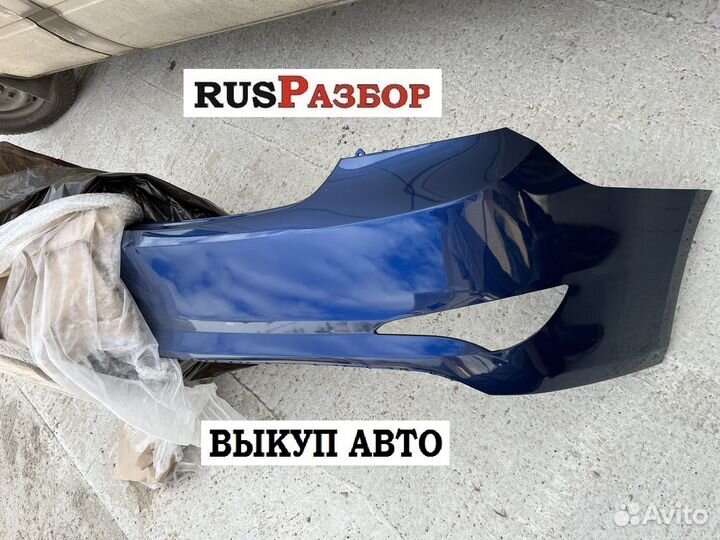 Бампер задний Хендай Солярис 2014-2017