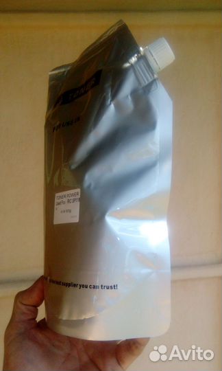 Тонер порошок для лазерной печати черный