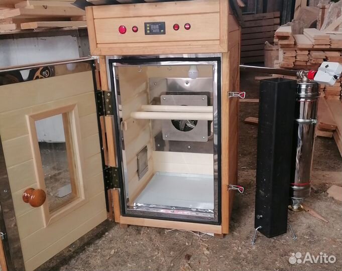 Коптильня холодного и горячего копчения