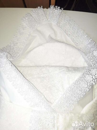 Конверт на выписку кружевной