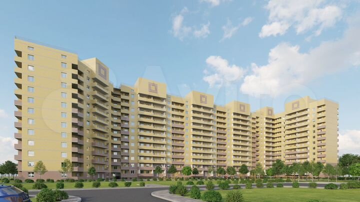 2-к. квартира, 77,1 м², 5/14 эт.