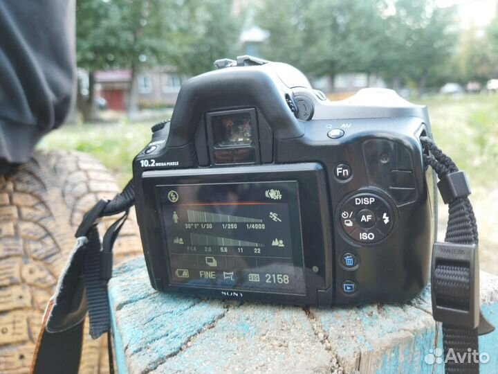 Зеркальный фотоаппарат sony a330