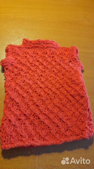 Вязаная жилетка для собаки,девочки Чихуахуа