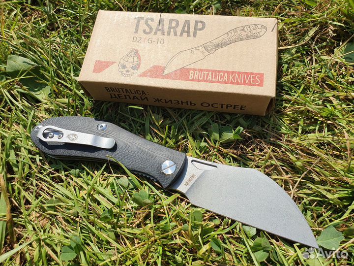 Нож Tsarap Brutalica сталь D2 Новый