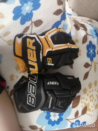 Краги хоккейные размер 13 Bauer