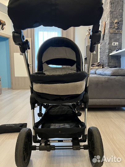 Прогулочная коляска teutonia 2 в 1