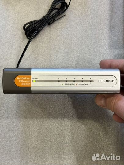 Коммутатор Switch D-Link DES-1005D