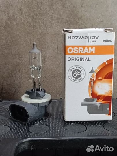 Osramлампа автомобильная osram H27/2 (881) 12V 27W