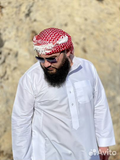 Арафатка + Икаль (кольцо) комплект Арабский платок