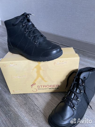 Полусапожки зимние новые