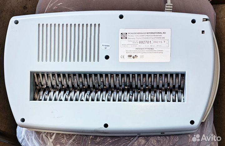 Paper Monster шредер уничтожитель бумаг