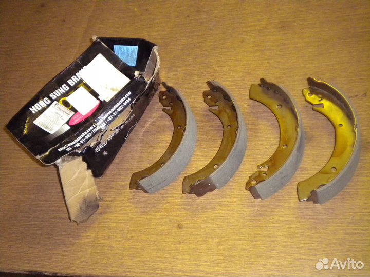 Колодки тормозные барабанные SsangYong Musso