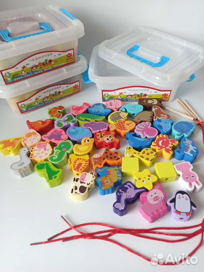 Развивающие деревянные игрушки