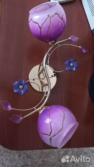 Люстра потолочная бу