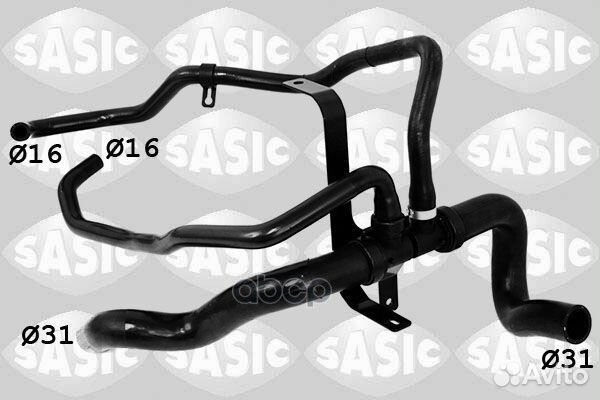 Патрубок резиновый сист.охлаждения 3400229 Sasic