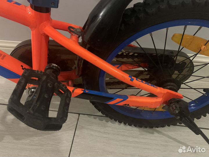 Детский велосипед бу cube kids race 160