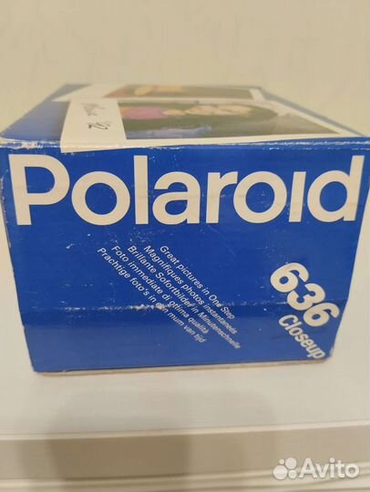 Кассетный фотоаппарат Polaroid 636 Closeup