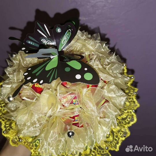 Букет из жвачек
