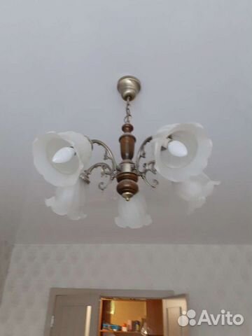 Люстра потолочная бу
