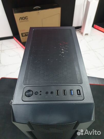 Корпус Powercase Mistral X4 Mesh LED 4x120mm