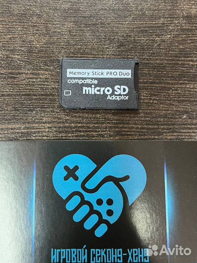 Переходник PSP на Memory Stick Pro Duo Playstation