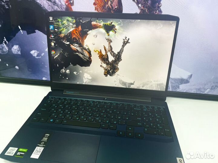 Ноутбук Lenovo на i5 + GeForce GTX 1650 Ti