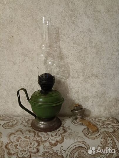 Лампа керосиновая и запчасть к ней СССР