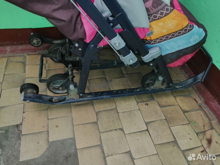 Санки коляска ника 7 3