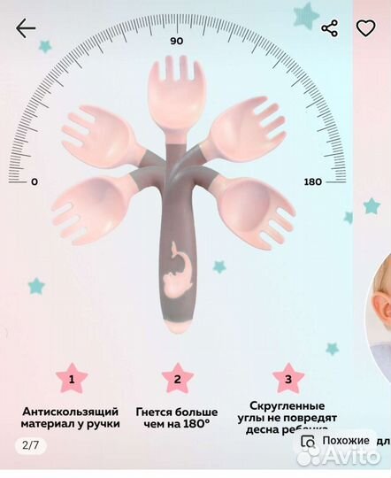 Силиконовый набор для кормления