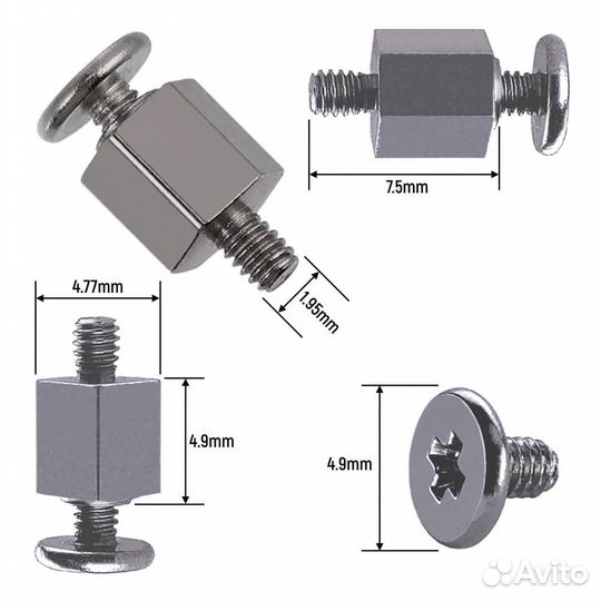 Винт со стойкой для крепления SSD M.2