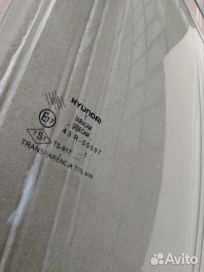 Стекла дверей Hyundai Accent