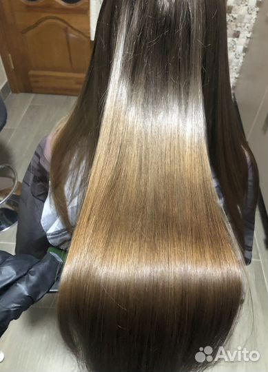 Кератиновое выпрямление и ботокс волос