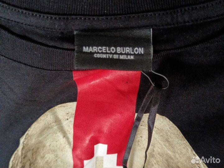 Мужская футболка marcelo burlon