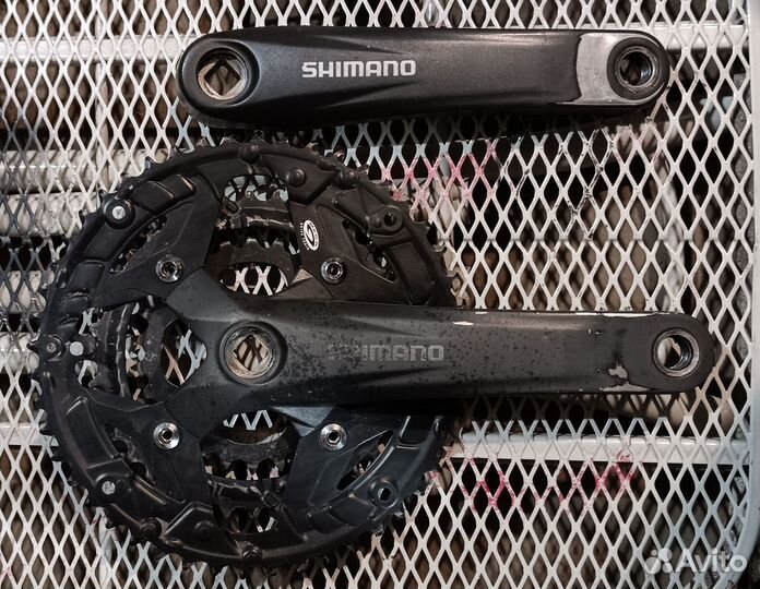 Система шатунов shimano deor, truvativ