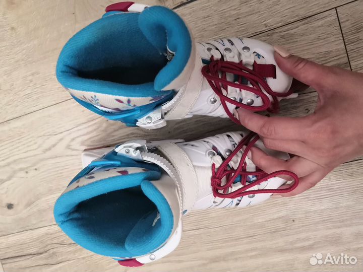 Роликовые коньки детские раздвижные